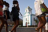 Santiago : Tarrafal : church : People ChildrenCape Verde Foto Gallery