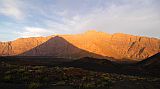 Fogo : Cha das Caldeiras : shadow of the volcano on bordeira : Landscape MountainCape Verde Foto Gallery