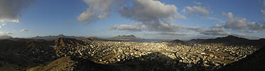 S�o Vicente : Pedra Rolada : Stadt : Landscape TownKap Verde Foto Gallerie