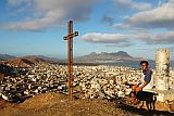 So Vicente : Mindelo Pedra Rolada : walking the dog with a perfect  view over Mindelo : Landscape Town
Cabo Verde Foto Gallery