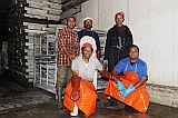 So Vicente : Mindelo Interbase : armazm refrigerao : People Work
Cabo Verde Foto Galeria