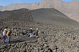 Fogo : Monte Preto Cha das Caldeiras : an the way to the cave : Landscape MountainCape Verde Foto Gallery