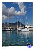 S�o Vicente : Mindelo Marina : sailing harbour : Landscape SeaCape Verde Foto Gallery