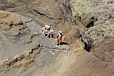 Santo Anto : Ribeira de Poi : hiking trail with donkeys on the way to the fountain : Landscape Mountain
Cabo Verde Foto Gallery