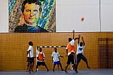 S�o Vicente : Mindelo : sports at school : People RecreationCape Verde Foto Gallery