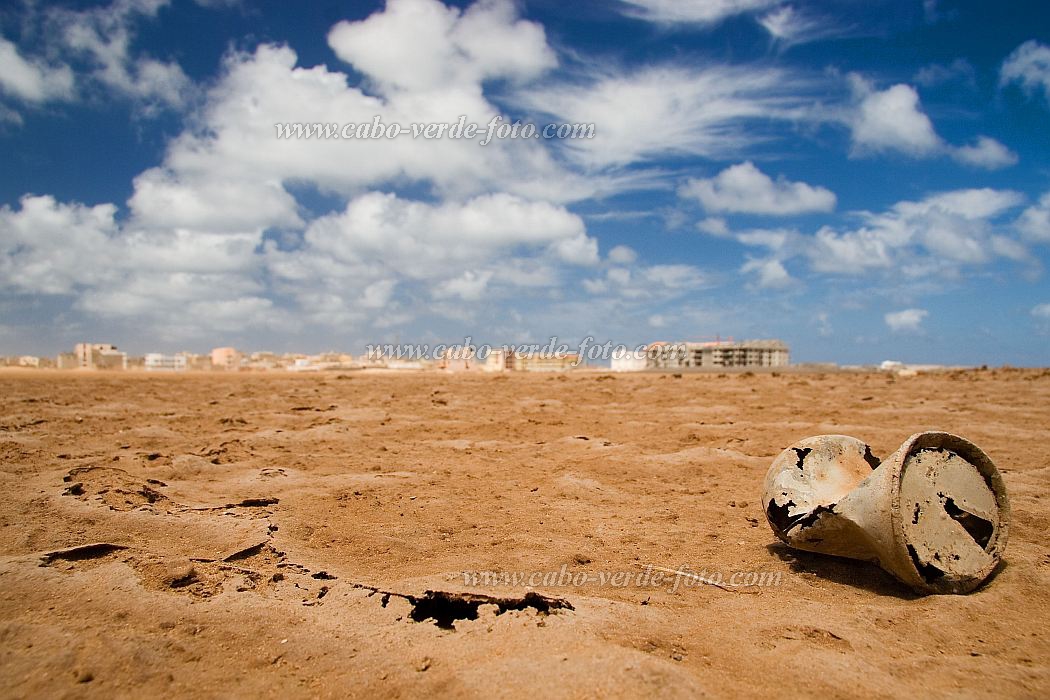 Boa Vista : Sal Rei : saline : Landscape DesertCabo Verde Foto Gallery