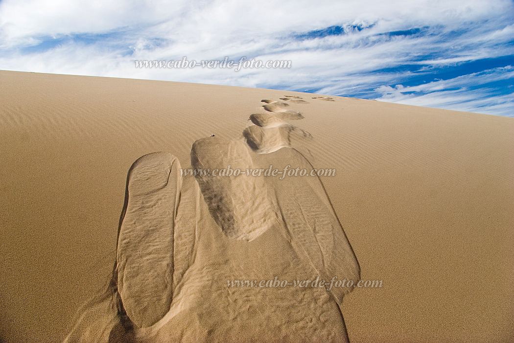 Boa Vista : Praia de Chave : dune : Landscape SeaCabo Verde Foto Gallery