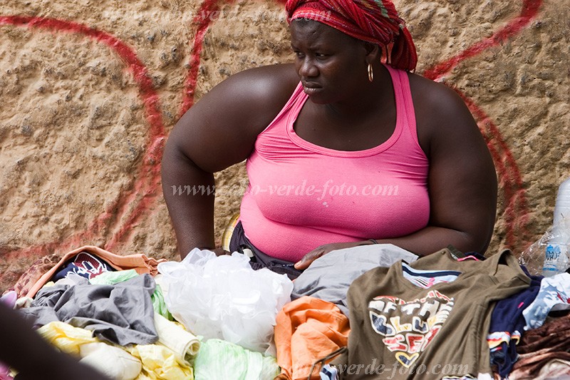 Santiago : Assomada : mercado : People WorkCabo Verde Foto Gallery
