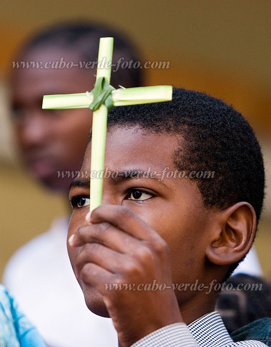 Santiago : Assomada : Palm Sunday : People ReligionCabo Verde Foto Gallery