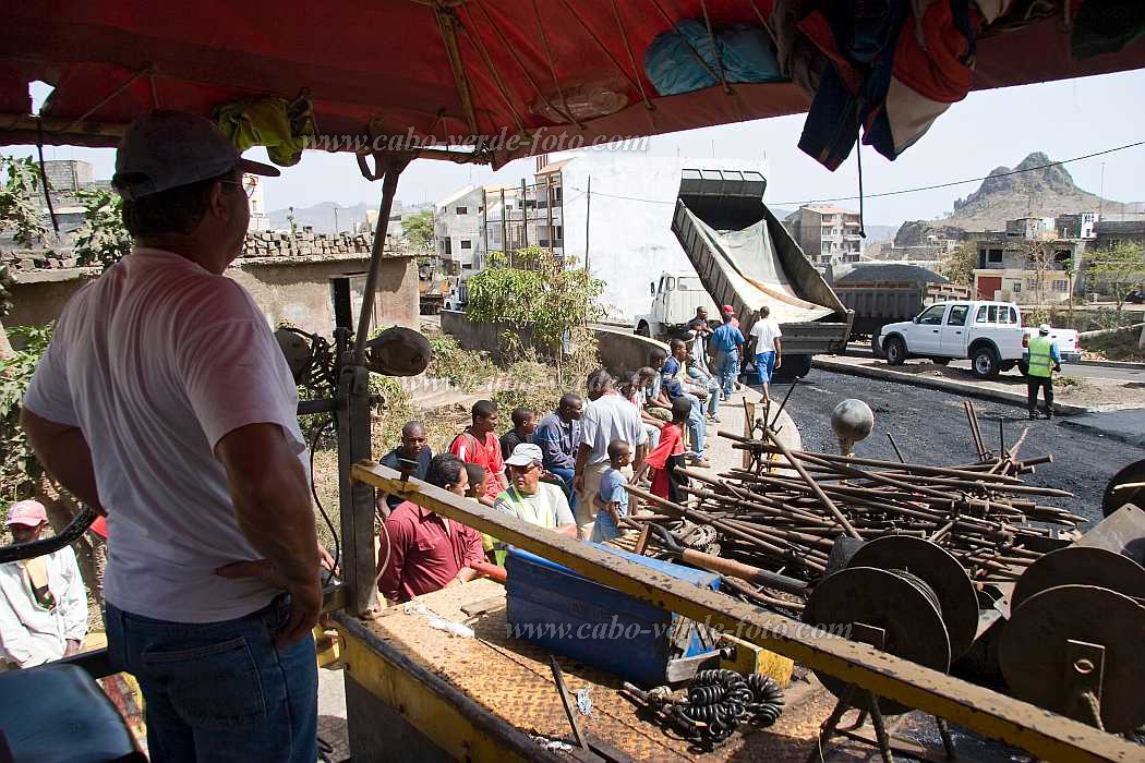 Santiago : Assomada : worker : People WorkCabo Verde Foto Gallery
