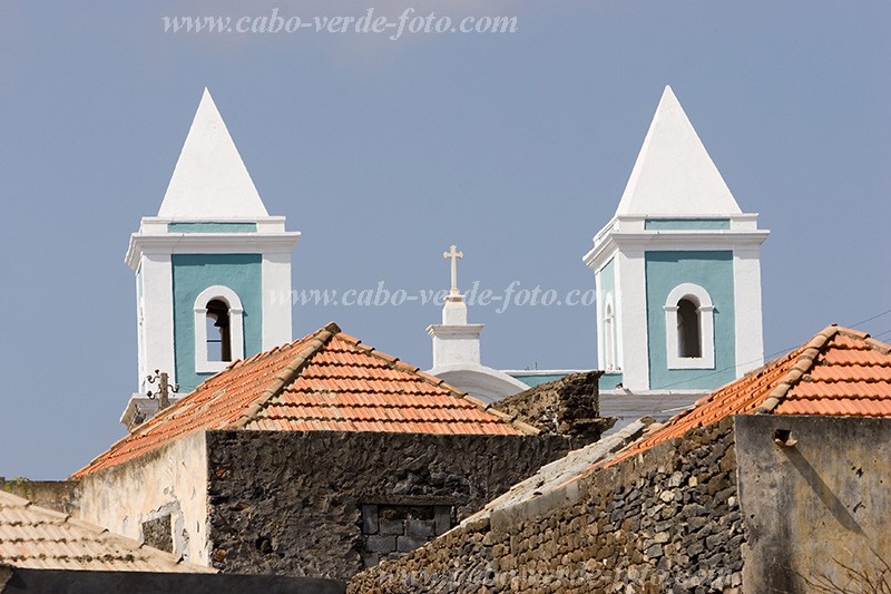 Fogo : So Filipe : roof : Landscape TownCabo Verde Foto Gallery