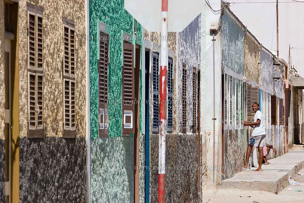 Sal : Santa Maria : casa : Landscape TownCabo Verde Foto Gallery