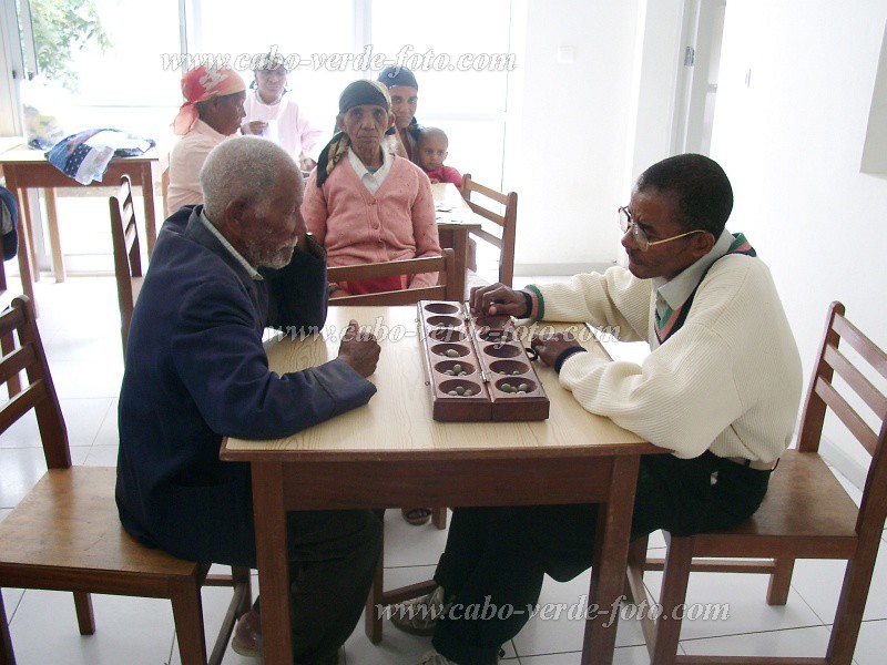Santo Anto : Ribeira Grande : old age home : People ElderlyCabo Verde Foto Gallery