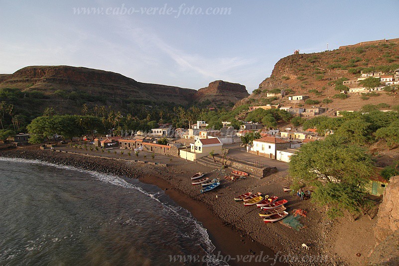 Santiago : Cidade Velha : praia : Landscape TownCabo Verde Foto Gallery