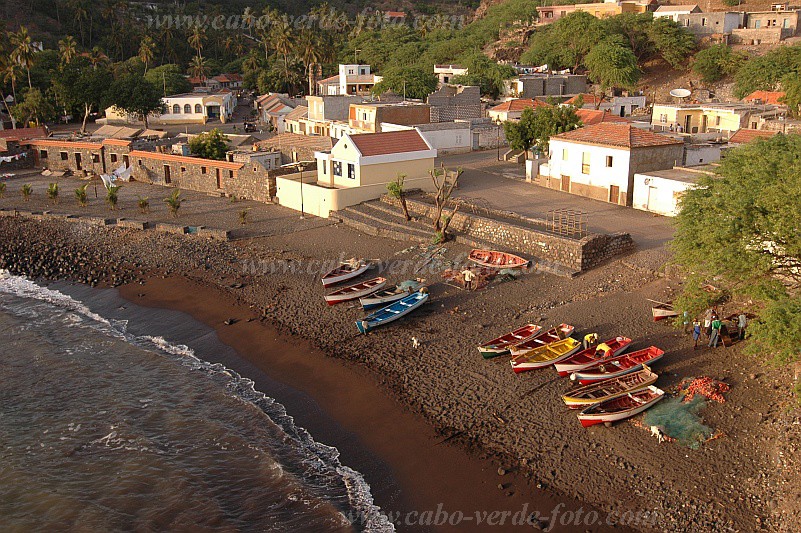 Santiago : Cidade Velha : praia : Landscape TownCabo Verde Foto Gallery