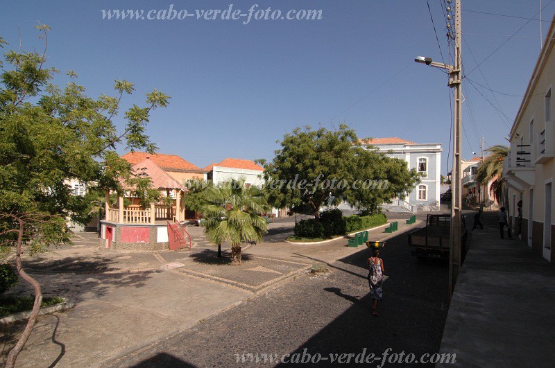 Fogo : So Filipe : square : Landscape TownCabo Verde Foto Gallery