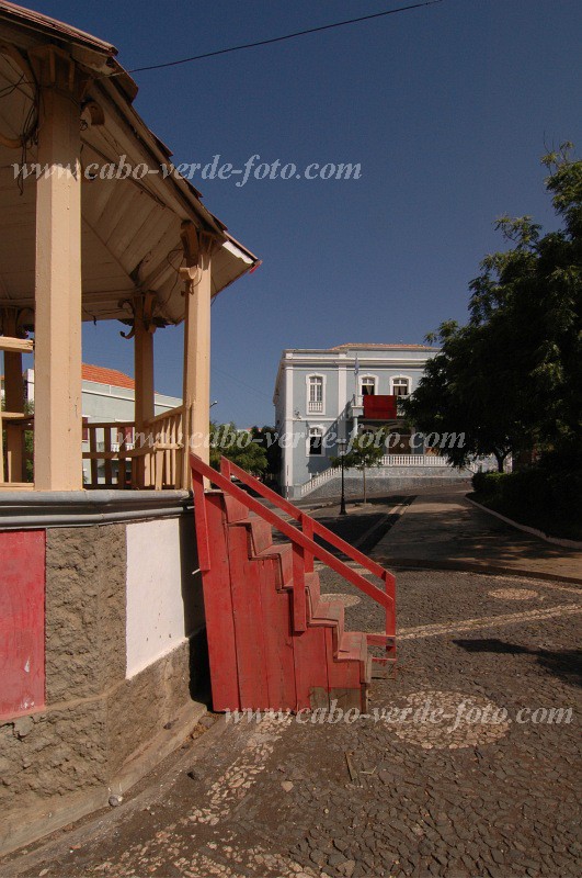 Fogo : So Filipe : square : Landscape TownCabo Verde Foto Gallery