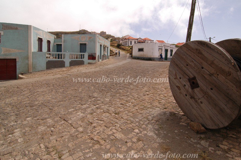 Brava : Nossa Senhora do Monte : praa : Landscape TownCabo Verde Foto Gallery