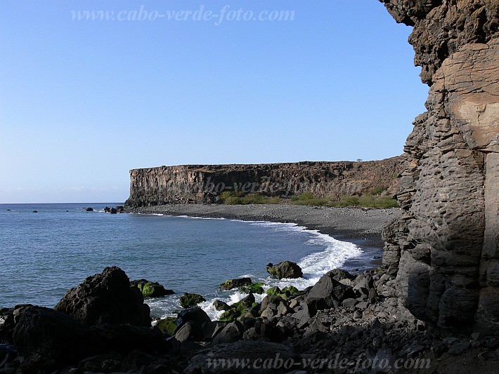 Santiago : Aguas Belas : costa : Landscape SeaCabo Verde Foto Gallery