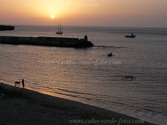 Santiago : Tarrafal : sunset : Landscape SeaCabo Verde Foto Gallery