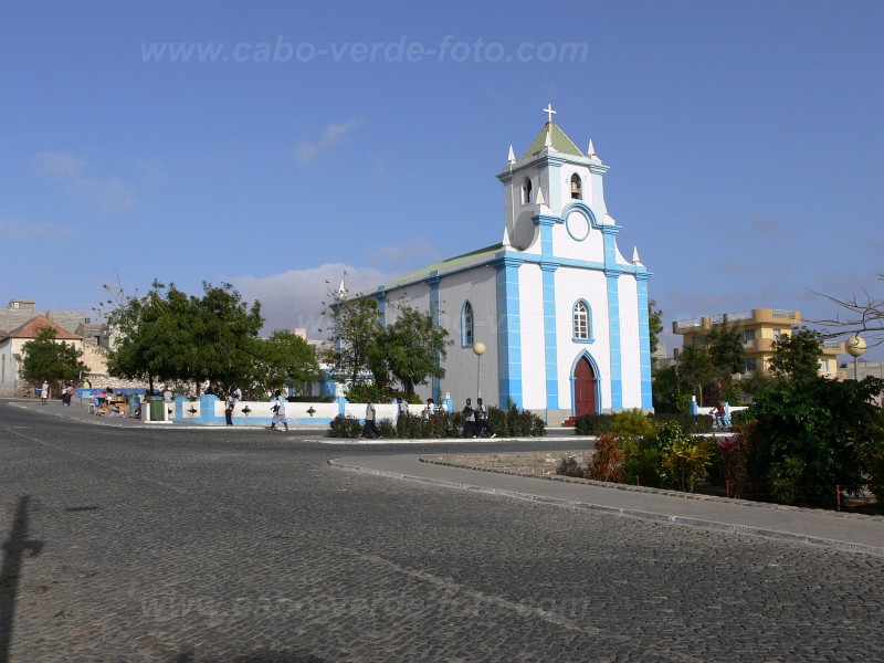 Insel: Santiago  Wanderweg:  Ort: Tarrafal Motiv: Kirche Motivgruppe: Landscape Town © Pitt Reitmaier www.Cabo-Verde-Foto.com