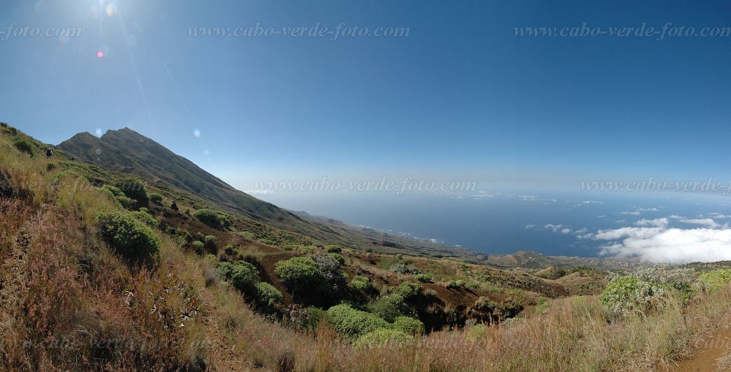 Fogo : Montinho : bela vista : Landscape MountainCabo Verde Foto Gallery
