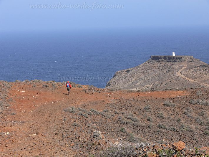 Santiago : Ponta de Moreia : light house tower : Landscape SeaCabo Verde Foto Gallery