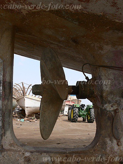 Sal : Palmeira : propeller : Technology TransportCabo Verde Foto Gallery