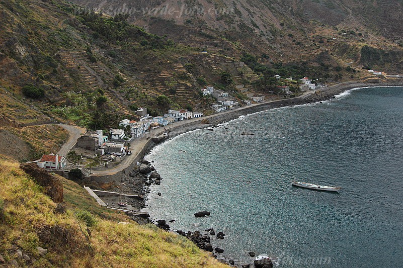 Brava : Fajã d Água : bay : Landscape SeaCabo Verde Foto Gallery