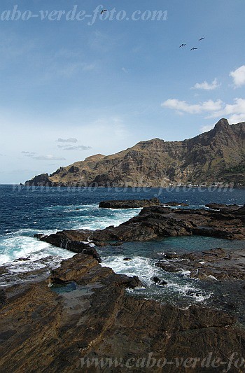 Brava : Fajã d Água Piscina : bay : Landscape SeaCabo Verde Foto Gallery