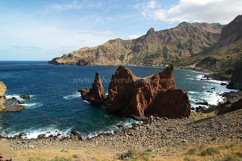 Brava : Fajã d Água Piscina : bay : Landscape SeaCabo Verde Foto Gallery