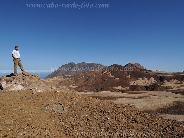 Santo Anto : Campo Redondo : deserto : Landscape MountainCabo Verde Foto Gallery