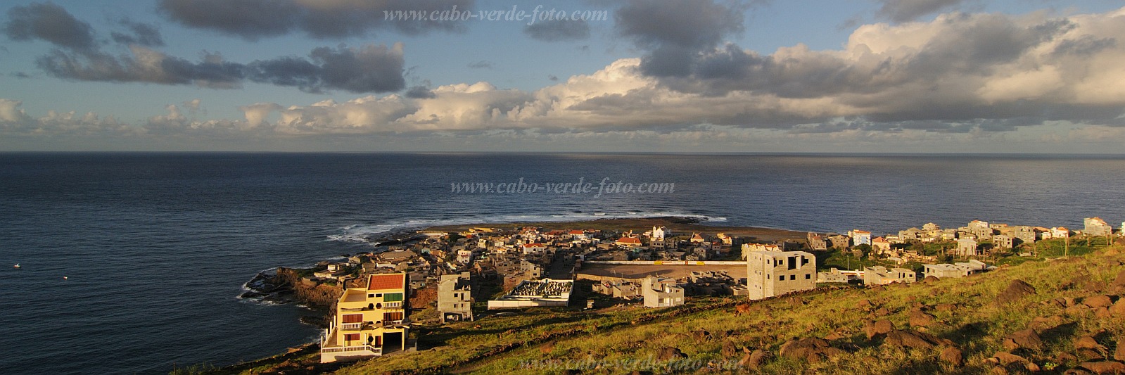 Santo Anto : Ponta do Sol : town peninsula : Landscape SeaCabo Verde Foto Gallery
