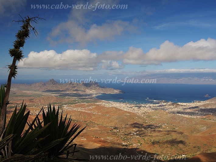 So Vicente : Monte Verde : view on Mindelo town : LandscapeCabo Verde Foto Gallery