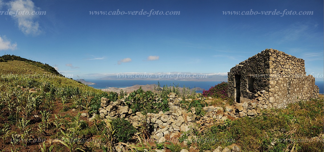 So Vicente : Monte Verde : view on Mindelo town : Landscape MountainCabo Verde Foto Gallery