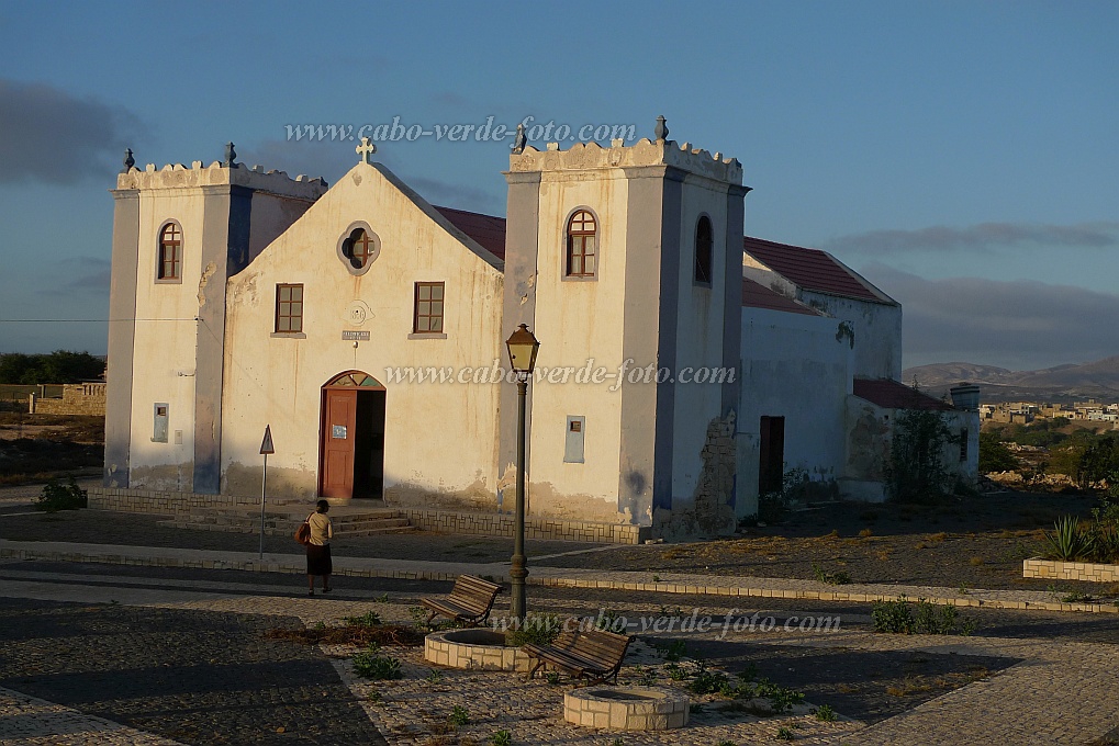 Boa Vista : Rabil : Igreja So Roque : Landscape TownCabo Verde Foto Gallery
