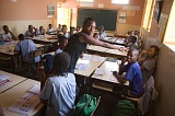Insel: Maio  Wanderweg:  Ort: Vila do Maio Motiv: Schule Motivgruppe: People Children © Florian Drmer www.Cabo-Verde-Foto.com