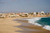 Insel: Maio  Wanderweg:  Ort: Vila do Maio Motiv: Strand Motivgruppe: Landscape Town © Florian Drmer www.Cabo-Verde-Foto.com