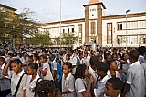 Insel: Santiago  Wanderweg:  Ort: Praia Motiv: Schule Motivgruppe: Landscape Town © Florian Drmer www.Cabo-Verde-Foto.com