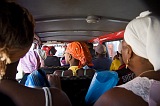 Insel: Santiago  Wanderweg:  Ort: Calheta Motiv: Sammeltaxi Motivgruppe: People © Florian Drmer www.Cabo-Verde-Foto.com