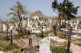 Insel: Santiago  Wanderweg:  Ort: Assomada Motiv: Friedhof Motivgruppe: Landscape Town © Florian Drmer www.Cabo-Verde-Foto.com