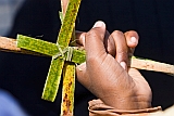 Insel: Santiago  Wanderweg:  Ort: Assomada Motiv: Palmsonntag Motivgruppe: People Religion © Florian Drmer www.Cabo-Verde-Foto.com