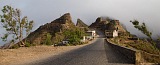 Insel: Santiago  Wanderweg:  Ort: Malagueta Motiv: Pass�bergang Motivgruppe: Landscape Mountain &copy; Florian D�rmer www.Cabo-Verde-Foto.com