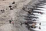 Insel: Santiago  Wanderweg:  Ort: Ribeira da Branca Motiv: Sand Motivgruppe: People Work © Florian Drmer www.Cabo-Verde-Foto.com