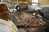 Insel: So Nicolau  Wanderweg:  Ort: Tarrafal Motiv: Fischfabrik Motivgruppe: People Work © Florian Drmer www.Cabo-Verde-Foto.com