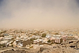 Insel: Sal  Wanderweg:  Ort: Espargos Motiv: Sandsturm Harmattan Motivgruppe: Landscape Town © Florian Drmer www.Cabo-Verde-Foto.com