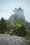 Insel: Santo Anto  Wanderweg: 203 Ort: Losna Motiv: Wanderweg Nebel Motivgruppe: Landscape Mountain © Pitt Reitmaier www.Cabo-Verde-Foto.com