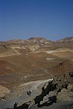 Insel: Santo Anto  Wanderweg: 309 Ort: Norte Cha de Feijoal Motiv: Zisterne an der Schule Regensammelflche Motivgruppe: Landscape Desert © Pitt Reitmaier www.Cabo-Verde-Foto.com