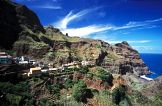 Insel: Santo Anto  Wanderweg: 212 Ort: Fontainhas Motiv: Dorf Motivgruppe: Landscape Mountain © Pitt Reitmaier www.Cabo-Verde-Foto.com