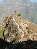 Insel: Santo Anto  Wanderweg: 103a Ort: Santa Isabel fio de faca Motiv: Wanderweg Motivgruppe: Landscape © Pitt Reitmaier www.Cabo-Verde-Foto.com